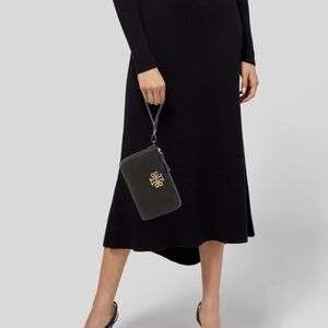 Tory Burch Black Wristlet